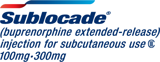 SUBLOCADE® (buprenorphine extended-release) injection for subcutaneous use (CIII)